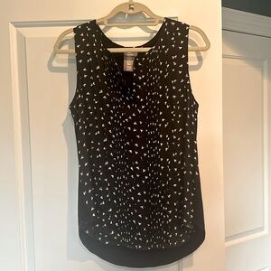 Sleeveless Black Anthropologie Blouse - Size M